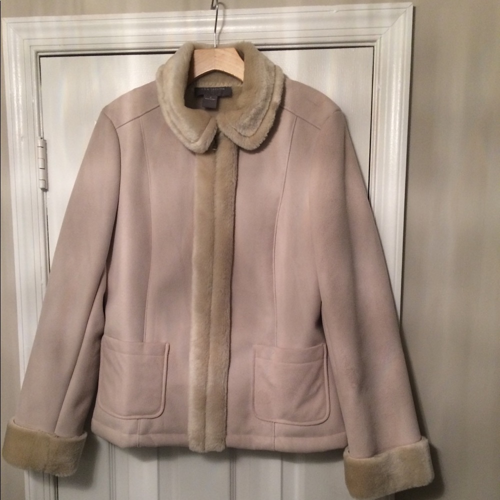 Ann Taylor Shearling Jacket